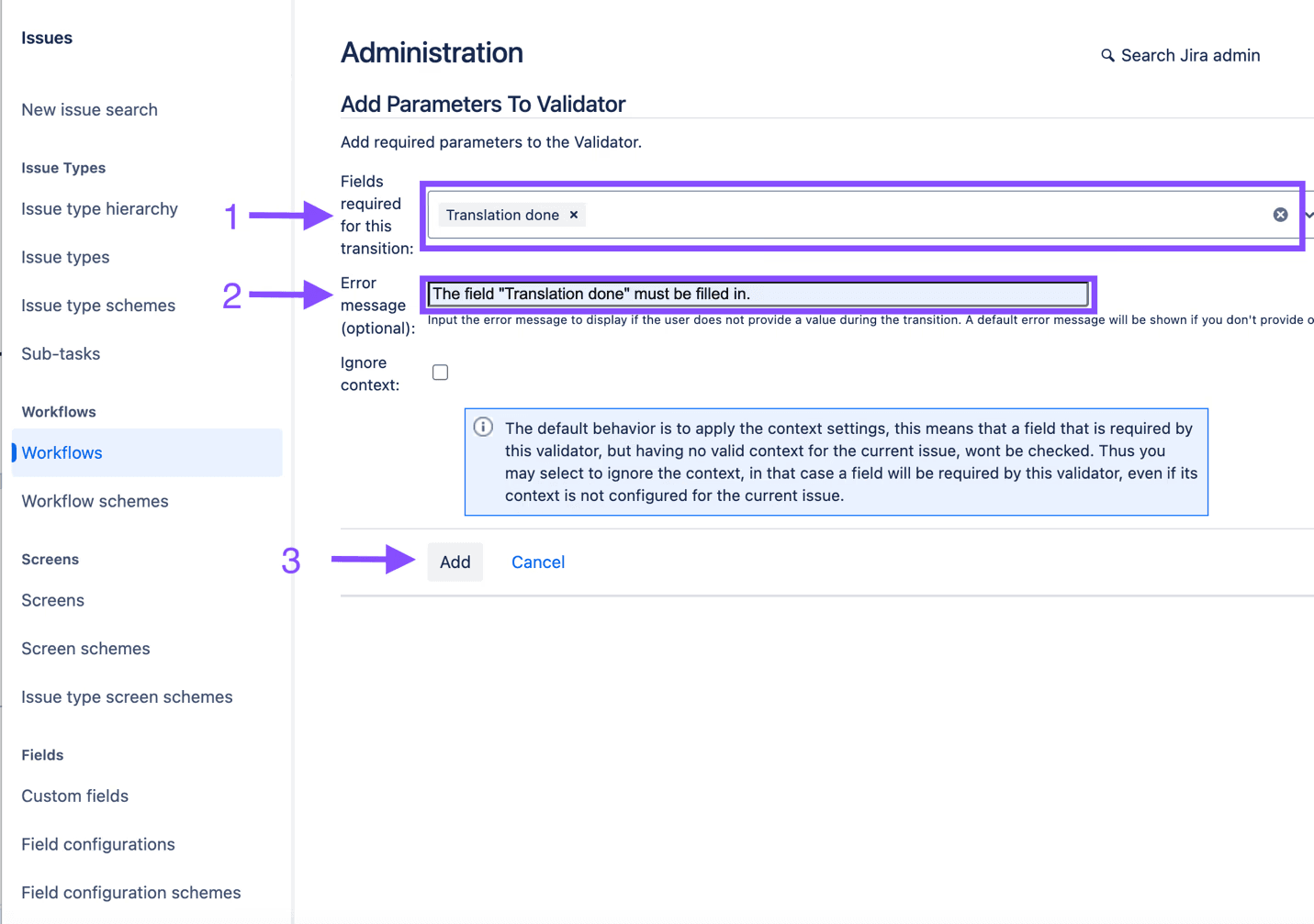 Jira screenshot